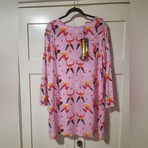 Nooworks Mod Shift Dress in Star Girl